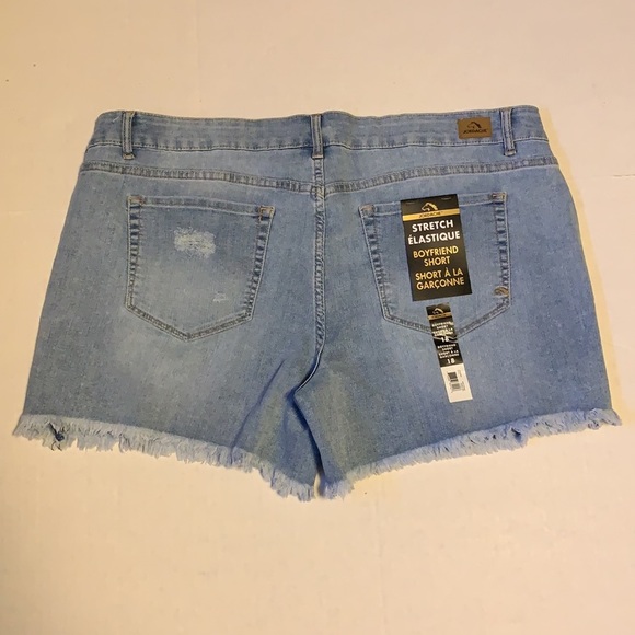 🆕 Jordache Cut Off Jean Shorts (2 Pairs) - Women’s Size 18 - Picture 3 of 5